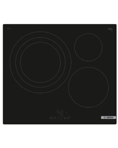 Placa de inducción Bosch PID61RBB5E Serie 4 Negro Integrado 59.2 cm Con 3 zona(s)