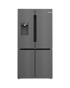 Bosch Serie 6 KFI96AXEA nevera puerta lado a lado Independiente 574 L E Negro, Acero inoxidable