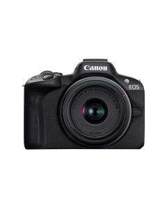Canon EOS R50, Black + RF-S 18-45mm F4.5-6.3 IS STM Kit MILC 24,2 MP CMOS 6000 x 4000 Pixeles Negro