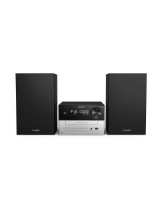 Philips TAM3205 Microcadena de música para uso doméstico 18 W Negro, Plata
