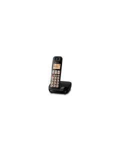 Panasonic KX-TGE310SPB teléfono Teléfono DECT Identificador de llamadas Negro