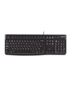 Logitech K120 Corded Keyboard teclado USB QWERTY Español Negro