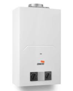 Calentador a gas Cointra Cami 6 Vertical Sin depósito (instantánea) Sistema de calentador único Blanco