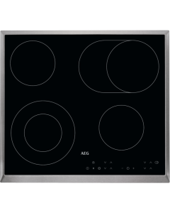 Placa vitrocerámica AEG HK634060XB Negro Integrado 60 cm 4 zona(s)