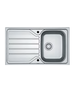 Mepamsa CUADRO 79.50 REV Lavabo sobre-encimera Rectangular Acero inoxidable