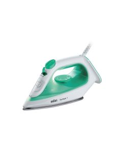 Braun TexStyle 1 SI 1040 GR Plancha a vapor Suela de cerámica 2000 W Verde, Blanco