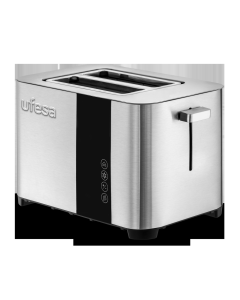 Ufesa 71305542 tostadora 7 2 rebanada(s) 850 W Negro, Acero inoxidable