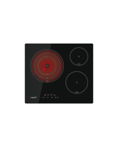 Placa vitrocerámica Cata TT 6003 Negro Integrado 59 cm 3 zona(s)
