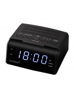Sunstech FRD35U Reloj Digital Negro