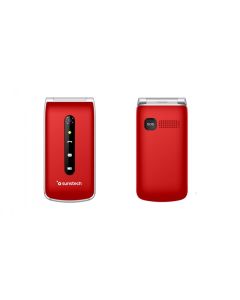 Sunstech CELT18 6,1 cm (2.4") 101 g Rojo Teléfono para personas mayores