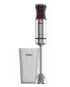 Solac Pro 1201 0,7 L Batidora de inmersión 1200 W Negro, Acero inoxidable