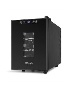 Vinoteca Orbegozo VT 630 Nevera de vino Independiente Negro 6 botella(s)