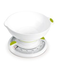 JATA 610N báscula de cocina Blanco Encimera Alrededor Báscula de cocina mecánica