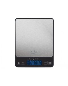 JATA Mod. 773 Negro, Plata Encimera Rectángulo Báscula electrónica de cocina