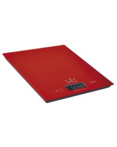 JATA Mod. 729R Rojo Encimera Rectángulo Báscula electrónica de cocina