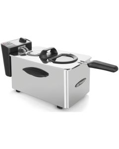 Freidora profesional de acero inox Orbegozo 2000 W FDR 45