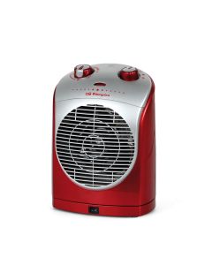 Orbegozo FH 5025 Interior Rojo, Plata 2200 W Ventilador eléctrico