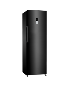 Infiniton CV-19DST congelador Independiente Negro, Acero inoxidable