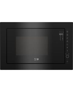 Microondas + Grill Integrable BMGB 25333 BG de Beko con menús de Autococción y Descongelación. Negro.
