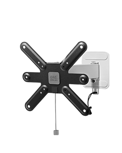 One For All WM 6241 soporte para TV 106,7 cm (42") Negro, Blanco