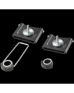 One For All WM 4811 soporte para TV 2,29 m (90") Negro, Plata