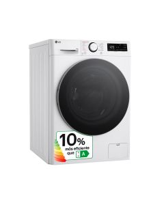 Lavadora carga frontal LG 10 kg 1400 rpm A serie 600 F4WR6010A1W A