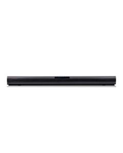 Barra de sonido LG SQC1 con 160W de potencia y 2.1 canales. Sonido envolvente Dolby Digital con bajos potentes. Conectividad Bluetooth, USB y entrada óptica. Completa tu televisor con una barra de sonido con ajuste perfecto para TV de 43"