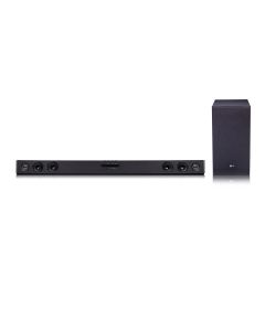 Barra de sonido LG con 300W de potencia y 2.1 canales