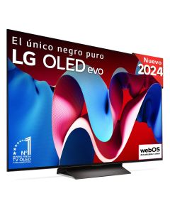 Televisor LG OLED 4K 55" con Smart TV WebOS24 serie C4