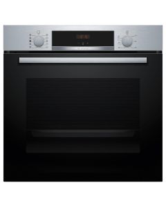 Bosch Serie 4 HQA514ES3 horno 71 L 3400 W A+ Negro, Acero inoxidable