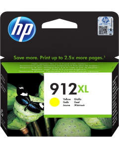 HP Cartucho de tinta Original 912XL amarillo de alta capacidad