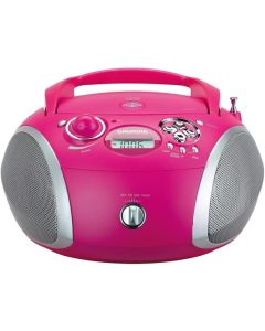 Radio CD - Grundig RCD 1445 USB Rosa, Plata Radio CD