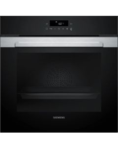 Siemens iQ300 HB372AES3 horno 71 L A+ Negro, Acero inoxidable
