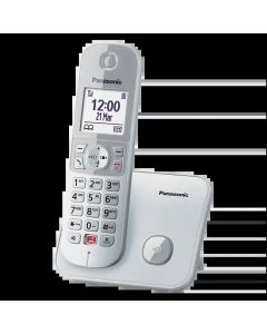 Panasonic KX-TG6851SPS teléfono Teléfono DECT Identificador de llamadas Gris, Plata