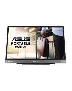 ASUS MB14AC pantalla para PC 35,6 cm (14") 1920 x 1080 Pixeles Full HD Gris
