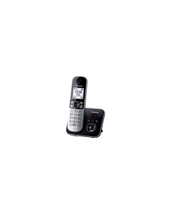 Panasonic KX-TG6861SPB teléfono Teléfono DECT Identificador de llamadas Negro, Gris