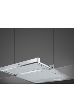 Campana Extraíble Smeg KSET61E2 Semintegrada Plata 310 m³/h D