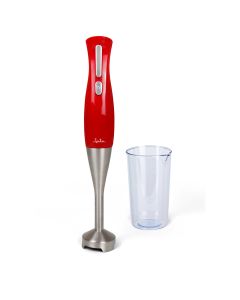 JATA JEBT1852 licuadora Batidora de inmersión 900 W Rojo, Acero inoxidable