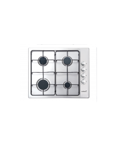 Placa de gas CATA GI 6004 X hobs Negro, Acero inoxidable Integrado Encimera 4 zona(s)