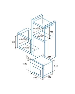 Horno Cata Ses 7004 X 72 Litros