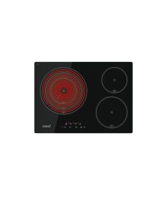 Placa vitrocerámica Cata TT 5003 /G Negro Integrado 60 cm 3 zona(s)