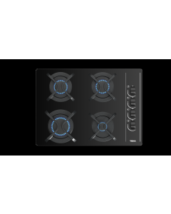 Placa de gas Teka GBC 64003 KBA Negro Integrado 60 cm Encimera 4 zona(s)