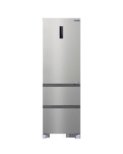Infiniton FRD-401T91XEM nevera combi Independiente 401 L E Acero inoxidable