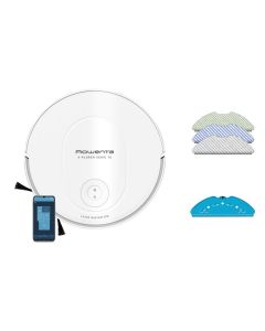 Rowenta X-Plorer RR8477WH aspiradora robotizada 0,4 L Sin bolsa Blanco