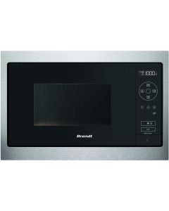 Microondas integrable Brandt BMS7120X 26 L Negro, Acero inoxidable