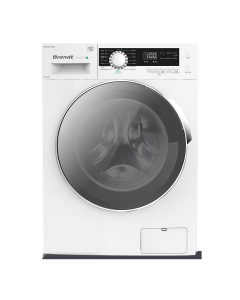 Brandt WDB184QWP lavadora-secadora Independiente Carga frontal Blanco E