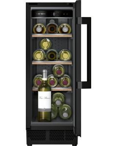 Vinoteca Siemens iQ500 KU20WVHF0 enfriador de vino Nevera de vino Integrado Negro 21 botella(s)