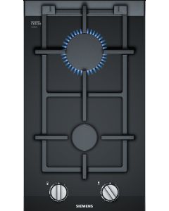 Placa de gas Siemens iQ700 ER3A6BB70 hobs Negro Integrado 30 cm Encimera 2 zona(s)