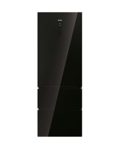 Frigorífico combi Haier 3D No Frost cristal negro 200,6 m x 70 cm My Zone Plus HCS 34005 - 426 HTW7720DNGB