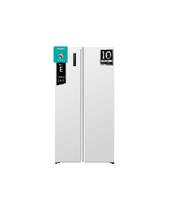 Frigorífico Americano Side By Side Hisense RS3P538NEWE Blanco 534 L E